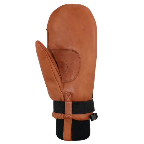 Auclair Men's WWPB GIGATEX Mitt 2025-Outerwear Accessories-Black/Cognac-S-Kunstadt Sports