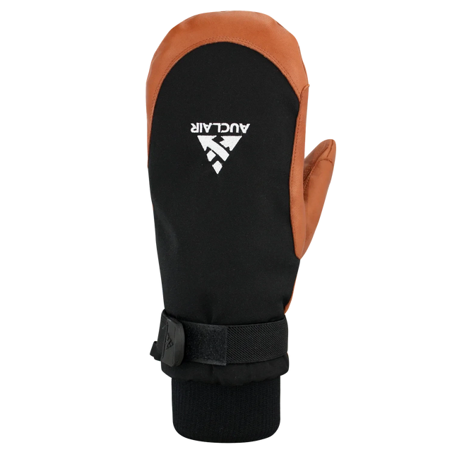 Auclair Men's WWPB GIGATEX Mitt 2025-Outerwear Accessories-Black/Cognac-S-Kunstadt Sports