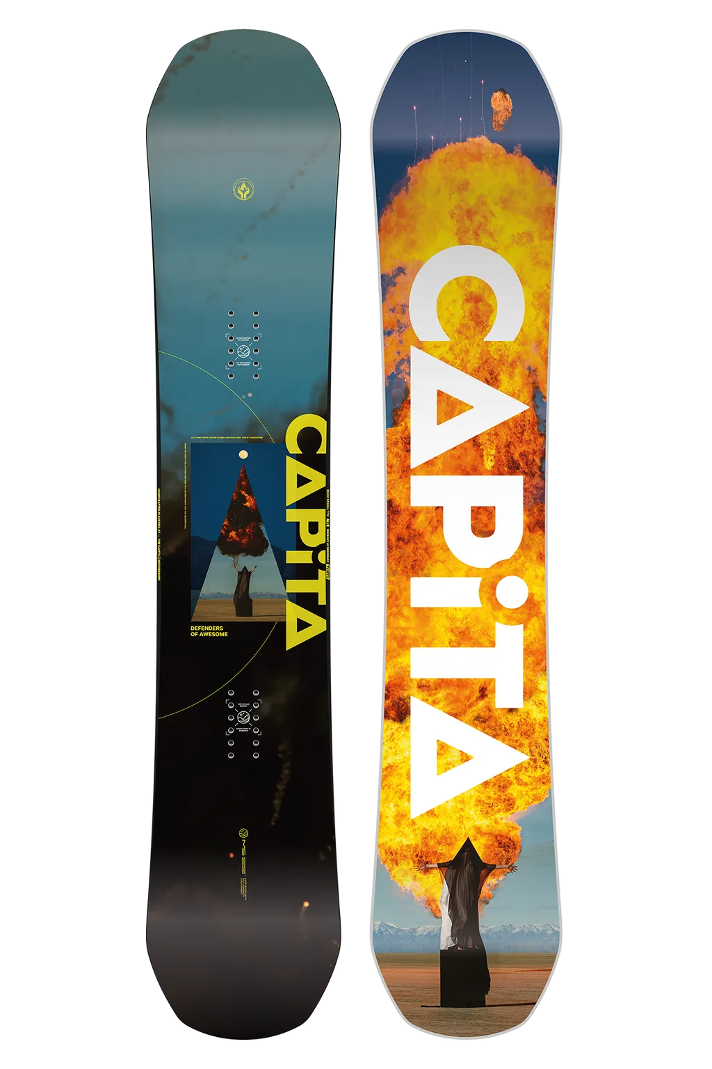 Capita Defenders Of Awesome Snowboard 2025-Snowboards-157W-Kunstadt Sports