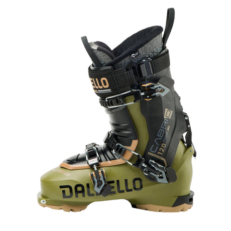 Dalbello Cabrio LV FREE 120 Ski Boot 2025-Alpine Ski Boots-255-Olive/Black-Kunstadt Sports