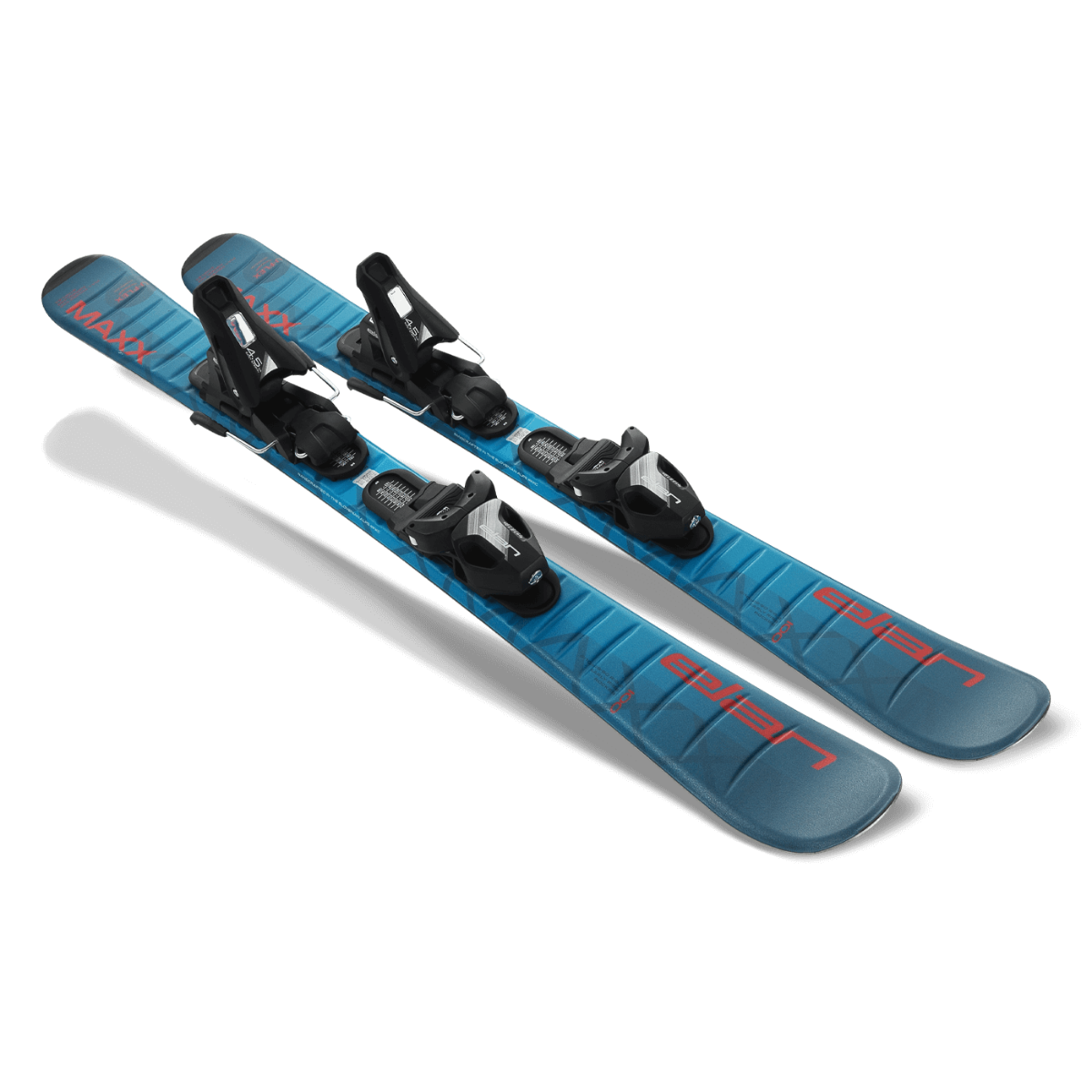 Elan MAXX Junior Ski + EL 4.5 DB929222 Binding 2025-Skis-130-Blue-Kunstadt Sports