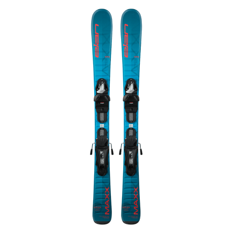 Elan MAXX Junior Ski + EL 4.5 DB929222 Binding 2025-Skis-130-Blue-Kunstadt Sports