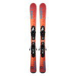 Elan MAXX Junior Ski + EL 7.5 DB828222 Binding 2025-Skis-140-Orange-Kunstadt Sports