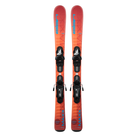 Elan MAXX Junior Ski + EL 7.5 DB828222 Binding 2025-Skis-140-Orange-Kunstadt Sports