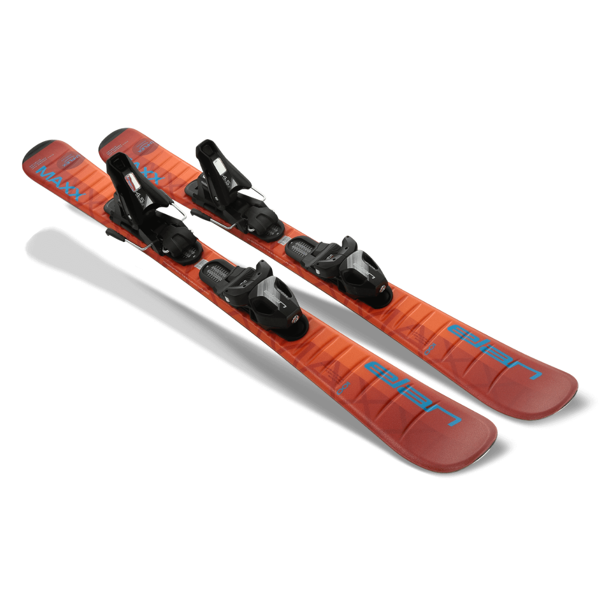 Elan MAXX Junior Ski + EL 7.5 DB828222 Binding 2025-Skis-140-Blue-Kunstadt Sports