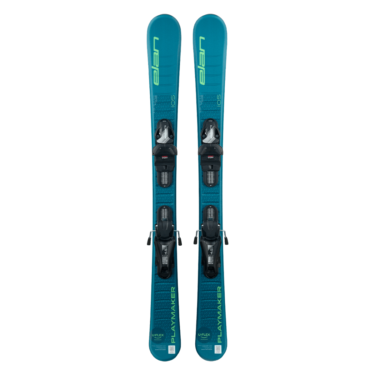 Elan PLAYMAKER U-FLEX JRS Ski + EL 4.5 DB929222 Binding 2025-Skis-95-Kunstadt Sports