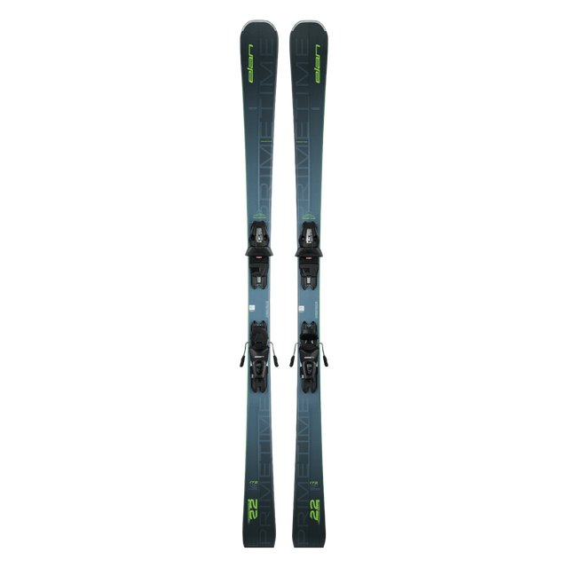 Elan PRIMETIME 22 PS Ski + EL 10.0 DB585418 Binding 2025-Skis-151-Blue-Kunstadt Sports