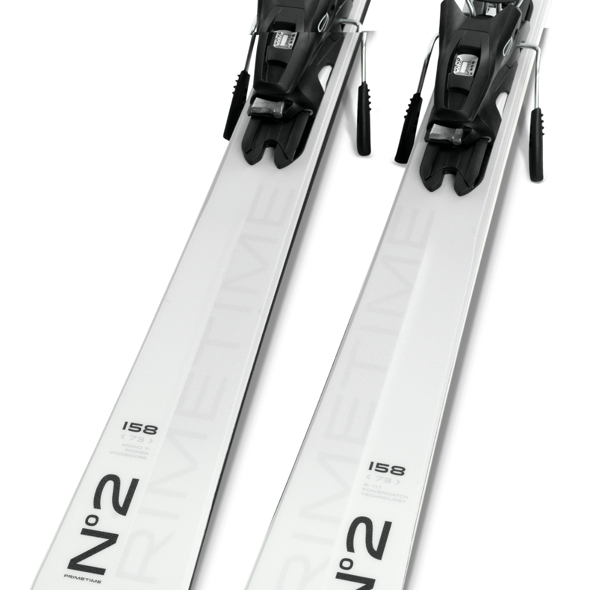 Elan PRIMETIME N°2 W PS Ski + EL 9.0 DB586018 Binding 2025-Skis-144-White-Kunstadt Sports