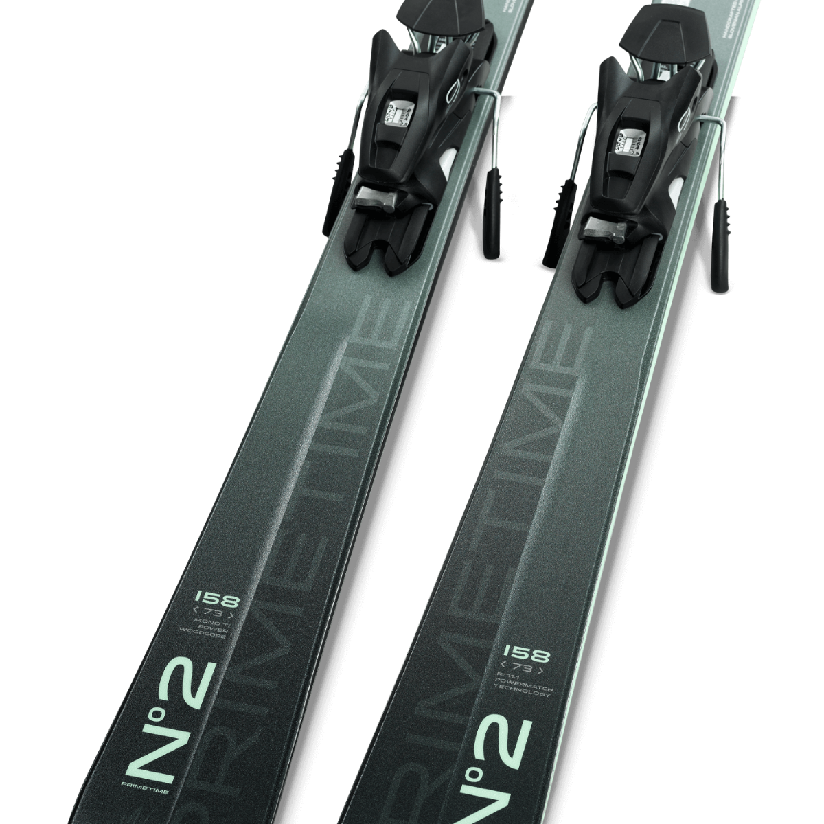 Elan PRIMETIME N°2 W PS Ski + EL 9.0 DB586018 Binding 2025-Skis-144-White-Kunstadt Sports