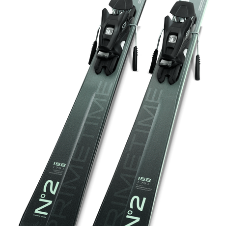 Elan PRIMETIME N°2 W PS Ski + EL 9.0 DB586018 Binding 2025-Skis-144-White-Kunstadt Sports