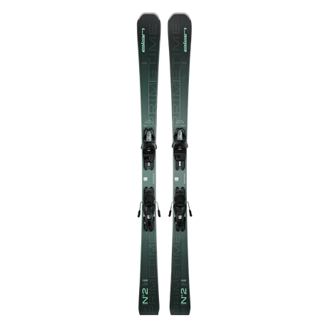 Elan PRIMETIME N°2 W PS Ski + EL 9.0 DB586018 Binding 2025-Skis-144-Black-Kunstadt Sports