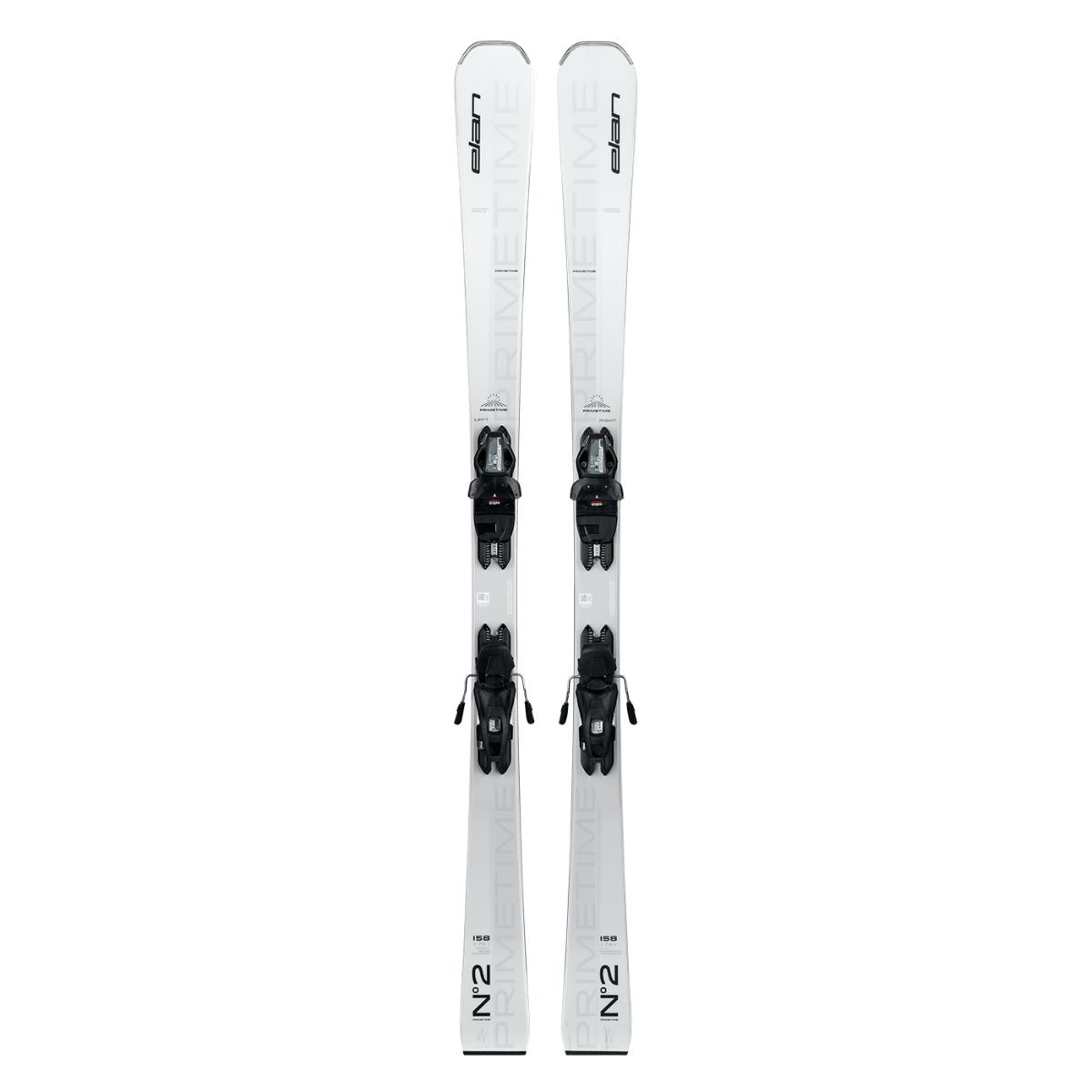 Elan PRIMETIME N°2 W PS Ski + EL 9.0 DB586018 Binding 2025-Skis-144-White-Kunstadt Sports