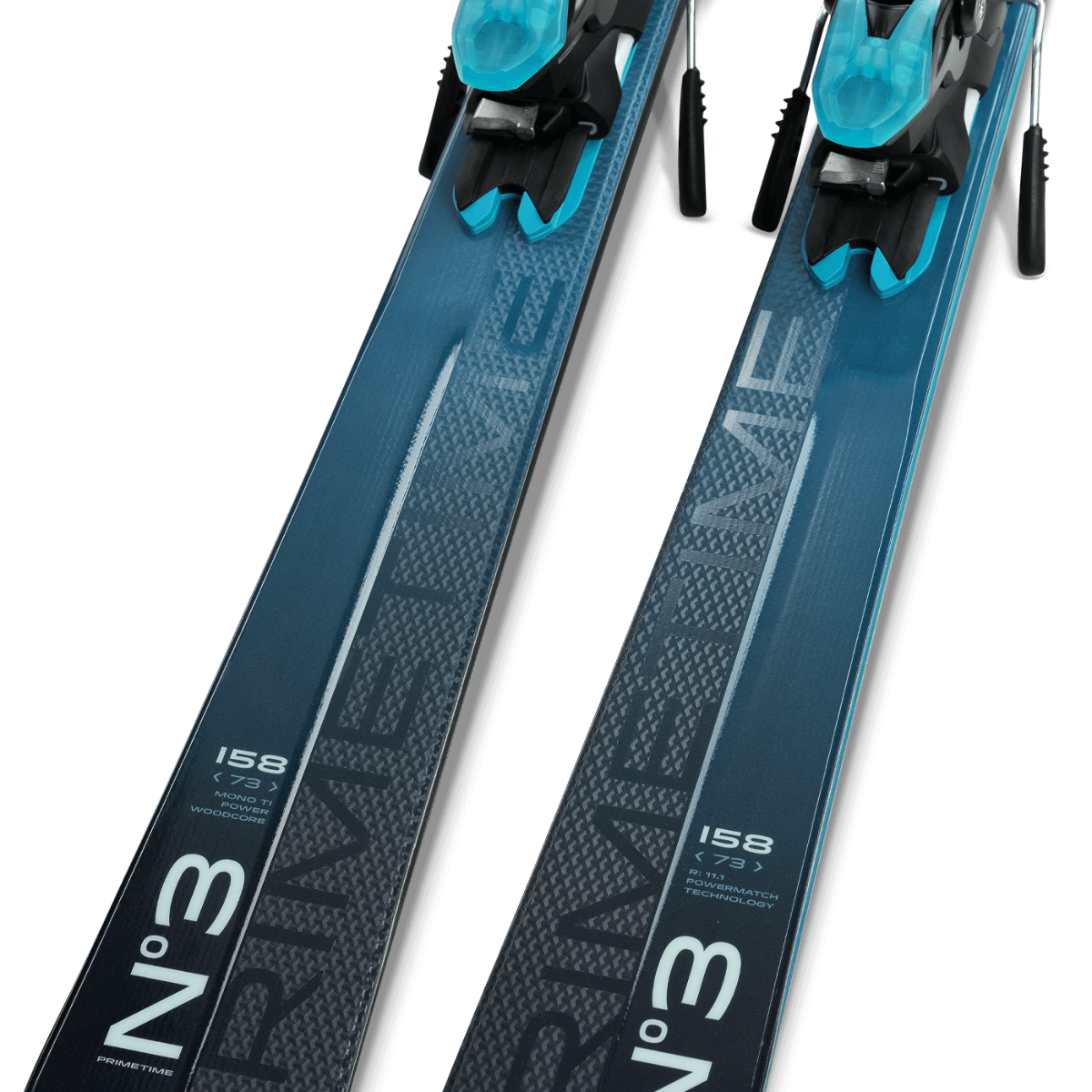 Elan PRIMETIME N°3 W PS Ski + EL 10.0 DB533023 Binding 2025-Skis-144-Kunstadt Sports