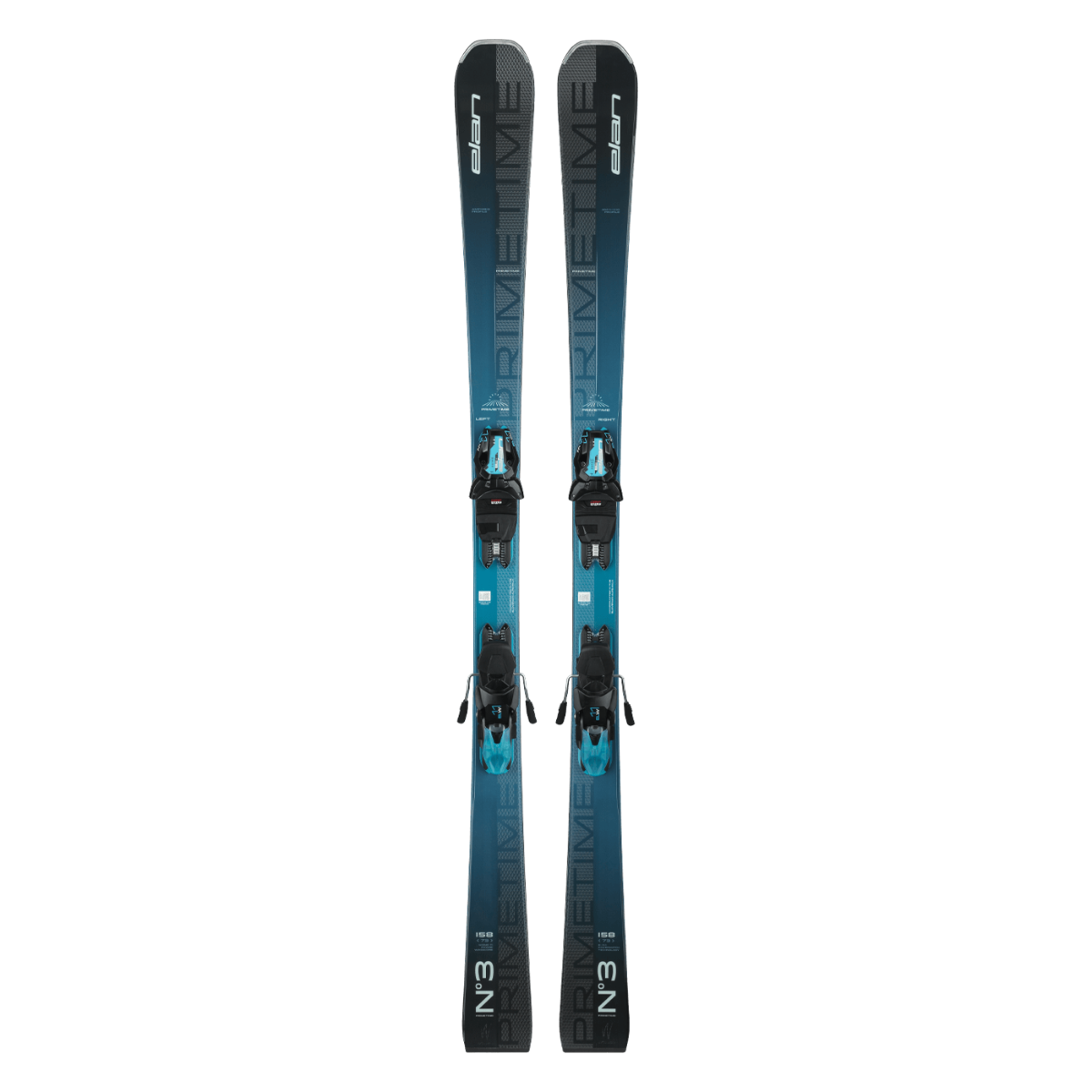 Elan PRIMETIME N°3 W PS Ski + EL 10.0 DB533023 Binding 2025-Skis-144-Kunstadt Sports