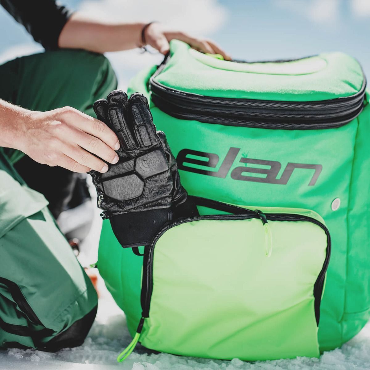 ELAN エラン 60L スキーバッグ elan スキー スキーケース ELAN エラン ＜2024＞SKI CASE JP DOUBLE 2