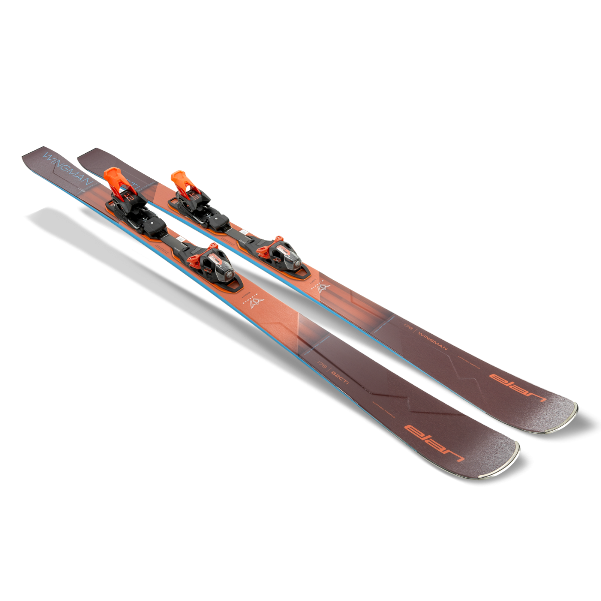 Elan WINGMAN 82 CTI FX Ski + EMX 12.0 DB192319 Binding 2025-Skis-160-Kunstadt Sports