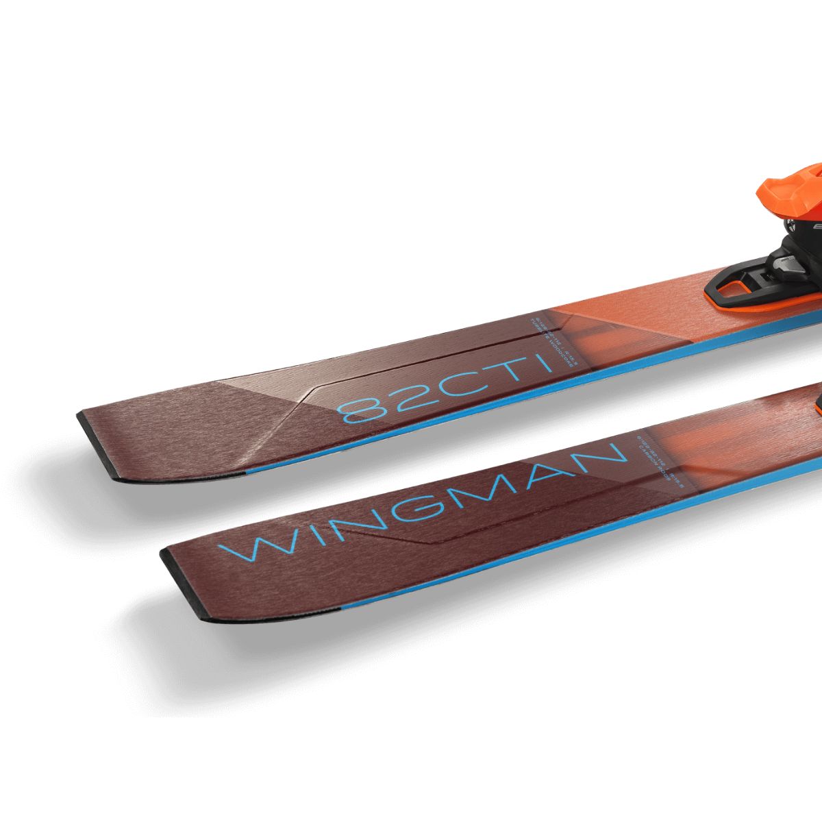 Elan WINGMAN 82 CTI FX Ski + EMX 12.0 DB192319 Binding 2025-Skis-160-Kunstadt Sports