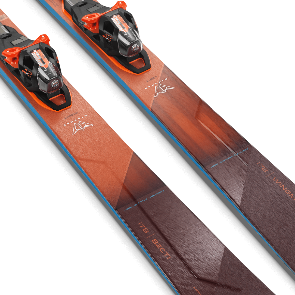 Elan WINGMAN 82 CTI FX Ski + EMX 12.0 DB192319 Binding 2025-Skis-160-Kunstadt Sports