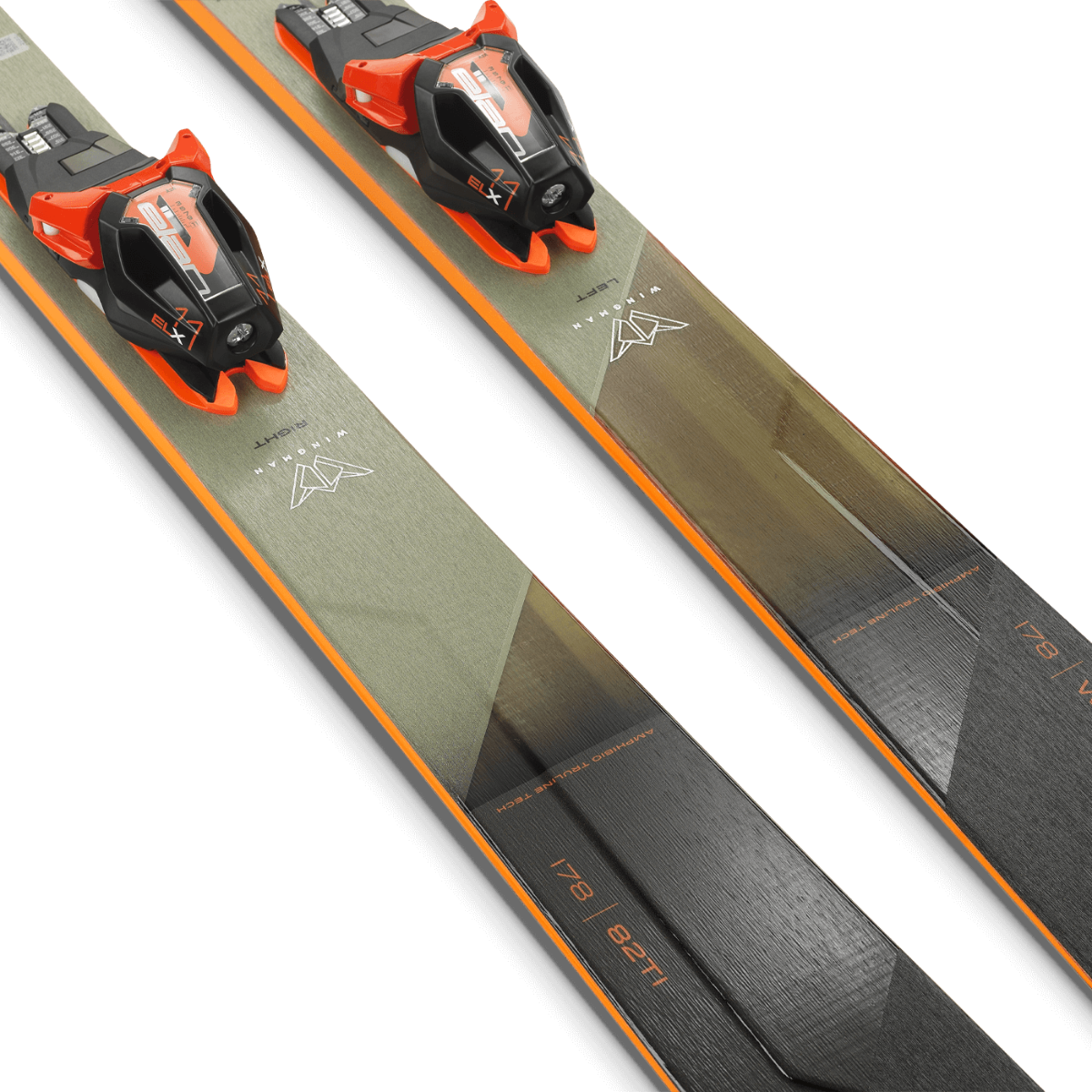 Elan WINGMAN 82 TI PS Ski + ELX 11.0 DB383218 Binding 2025-Skis-160-Kunstadt Sports