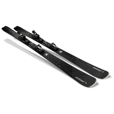 Elan WINGMAN 86 Black Edition FX Ski + EMX 12.0 DB102220 Binding 2025-Skis-166-Kunstadt Sports