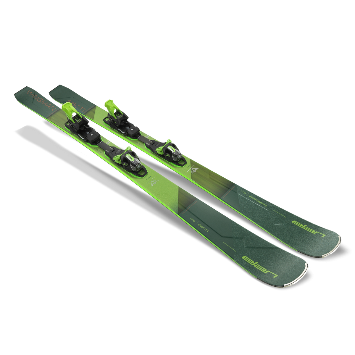 Elan WINGMAN 86 CTI FX Ski + EMX 12.0 DB192219 Binding 2025-Skis-160-Kunstadt Sports