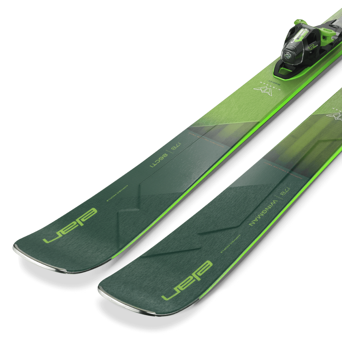 Elan WINGMAN 86 CTI FX Ski + EMX 12.0 DB192219 Binding 2025-Skis-160-Kunstadt Sports