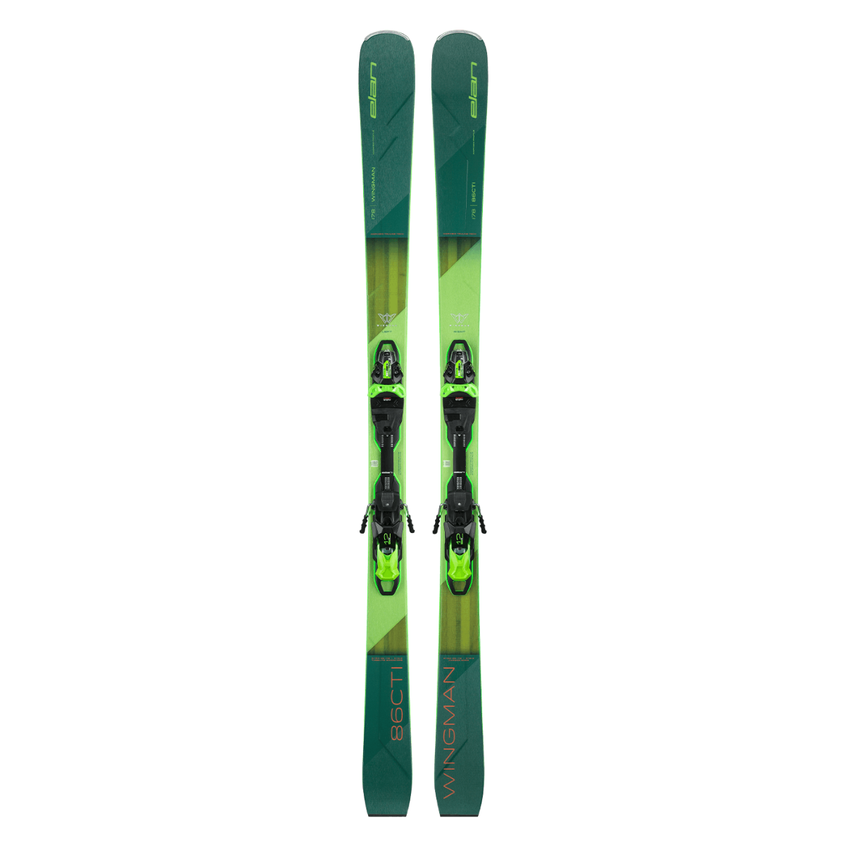 Elan WINGMAN 86 CTI FX Ski + EMX 12.0 DB192219 Binding 2025