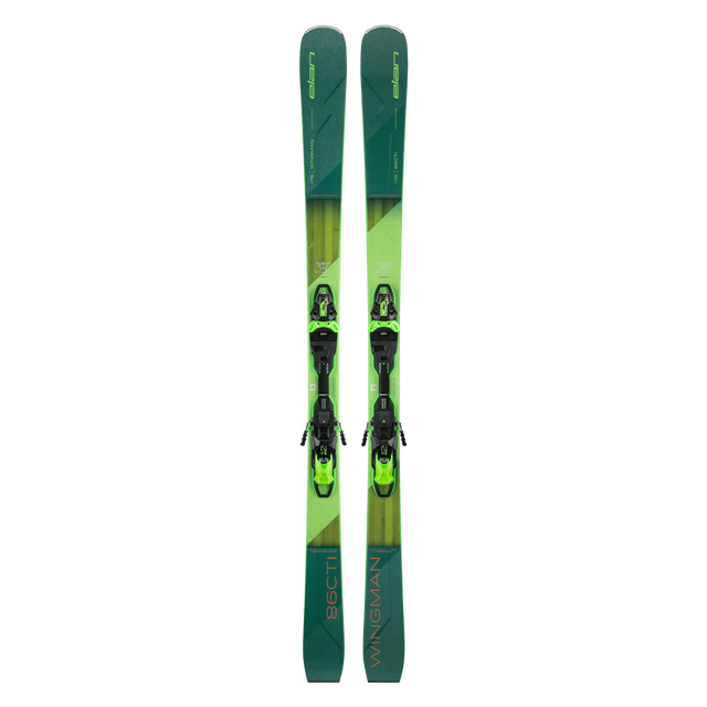 Elan WINGMAN 86 CTI FX Ski + EMX 12.0 DB192219 Binding 2025-Skis-160-Kunstadt Sports