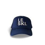 Le Ski Hat Foam Round Brim Snapback