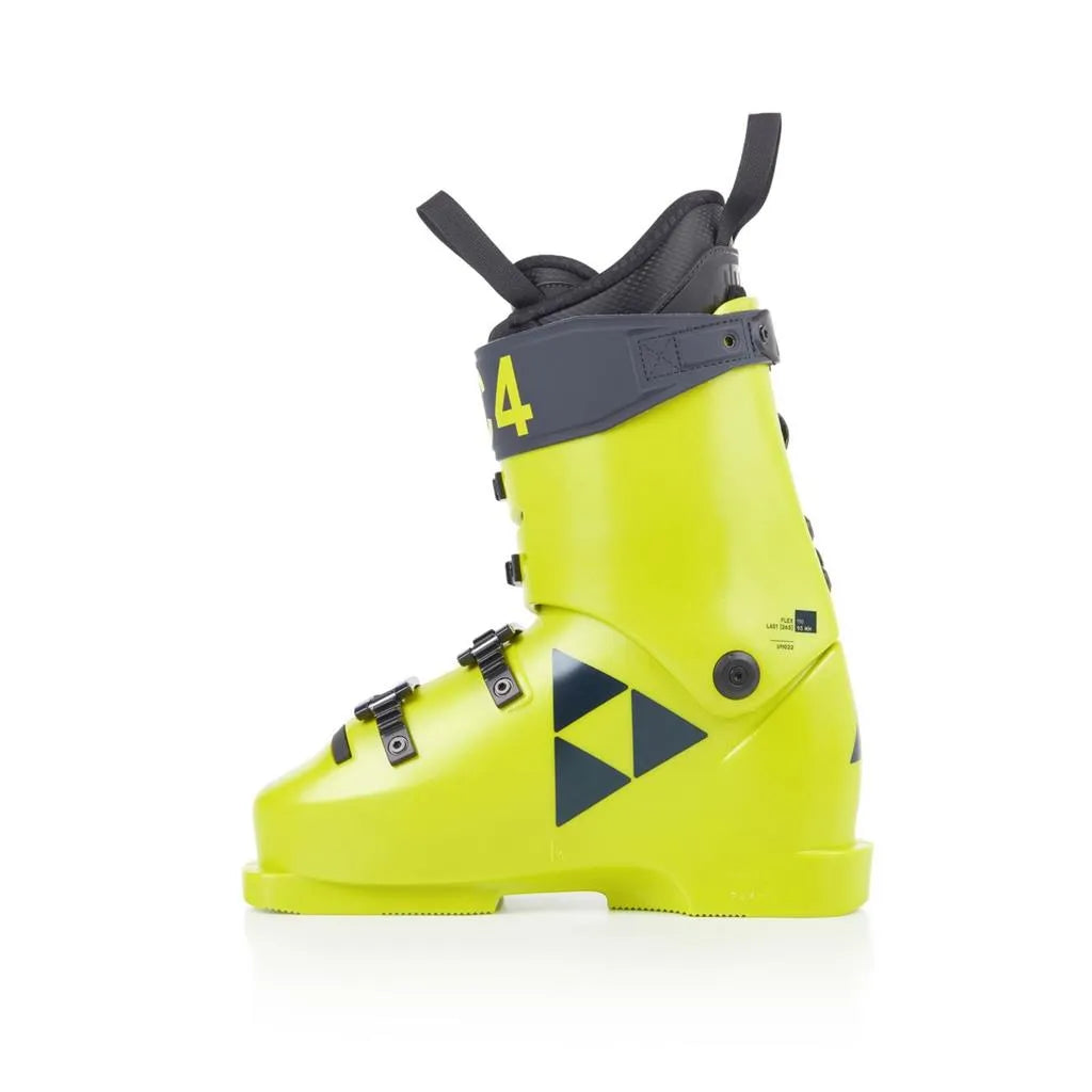 Fischer RC4 PODIUM LT 110 Junior Ski Boot 2025-Alpine Ski Boots-23.5-Yellow-Kunstadt Sports