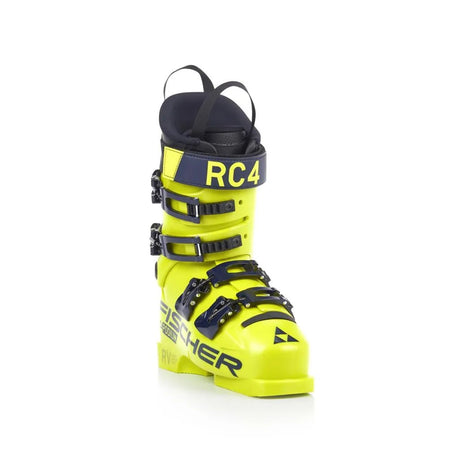 Fischer RC4 PODIUM LT 90 Junior Ski Boot 2025-Alpine Ski Boots-21.5-Yellow-Kunstadt Sports