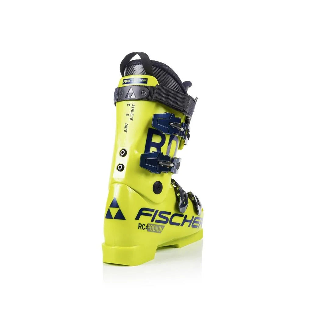 Fischer RC4 PODIUM RD WORLDCUP STD 4:1 Ski Boot 2025-Alpine Ski Boots-26.5-Yellow-Kunstadt Sports