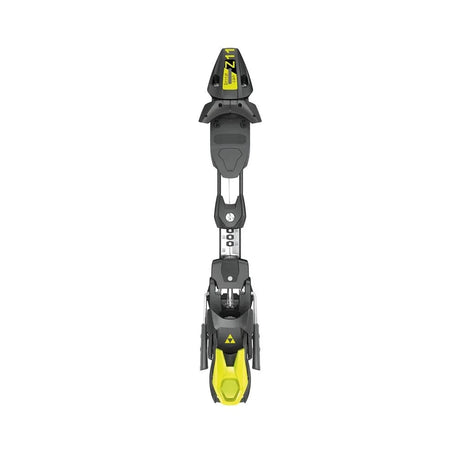 Fischer RC4 Z11 Freeflex A Brake 85 Binding 2025-Alpine Ski Bindings-Matt Black-Flash Yellow-Kunstadt Sports