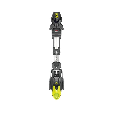 Fischer RC4 Z13 Freeflex D Brake 85 Binding 2025-Alpine Ski Bindings-Matt Black-Flash Yellow-Kunstadt Sports