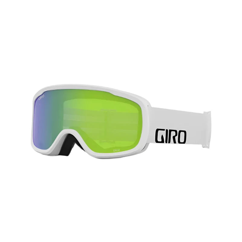 Giro Cruz Goggle 2025-Goggles-White Wordmark-YEL BST-Kunstadt Sports