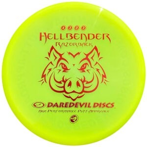 Putter Daredevil Discgolf Hellbender Razorback (HP)