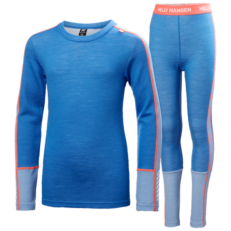 Helly Hansen Junior Lifa Merino Midweight Set 2025-Snowboard/Ski Clothing-8-554 Ultra Blue-Kunstadt Sports