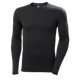 Helly Hansen Men's Lifa Merino Midweight Crew 2025-Snowboard/Ski Clothing-2XL-990 Black-Kunstadt Sports