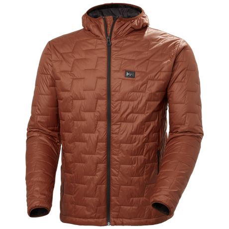 Helly Hansen Men's Lifaloft Hooded Insulator Jacket 2025-Snowboard/Ski Clothing-S-302 Iron Oxide-Kunstadt Sports