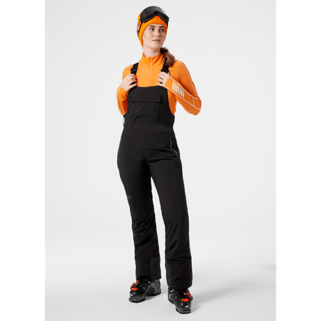 Helly Hansen Women's Legendary Insulated Bib Pant 2025-Snowboard/Ski Clothing-S-990 Black-Kunstadt Sports