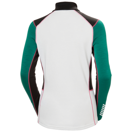 Helly Hansen Women's Lifa Merino Midw 1/2 Zip 2025-Snowboard/Ski Clothing-XS-439 Emerald-Kunstadt Sports