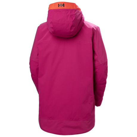 Helly Hansen Women's Powchaser Asym Jacket 2025-Snowboard/Ski Clothing-S-663 Magenta 2.0-Kunstadt Sports