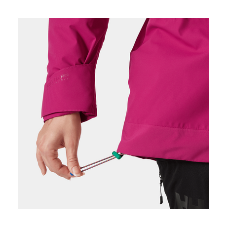 Helly Hansen Women's Powchaser Asym Jacket 2025-Snowboard/Ski Clothing-S-663 Magenta 2.0-Kunstadt Sports