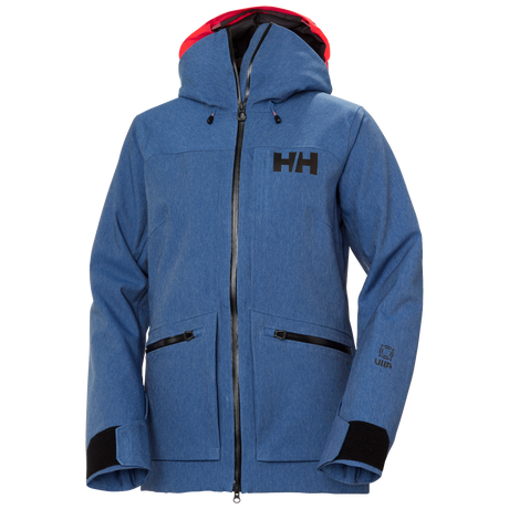 Helly Hansen Women's Powderqueen 3.0 Jacket 2025-Snowboard/Ski Clothing-S-607 Deep Fjord Denim-Kunstadt Sports