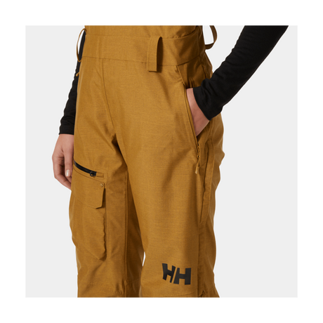 Helly Hansen Women's Powderqueen Bib Pant 2025-Snowboard/Ski Clothing-S-787 Lynx-Kunstadt Sports