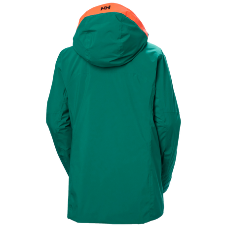 Helly Hansen Women's Powshot Jacket 2025-Snowboard/Ski Clothing-S-439 Emerald-Kunstadt Sports