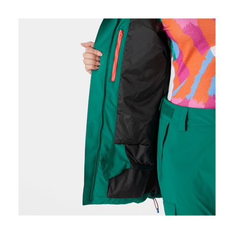 Helly Hansen Women's Powshot Jacket 2025-Snowboard/Ski Clothing-S-439 Emerald-Kunstadt Sports