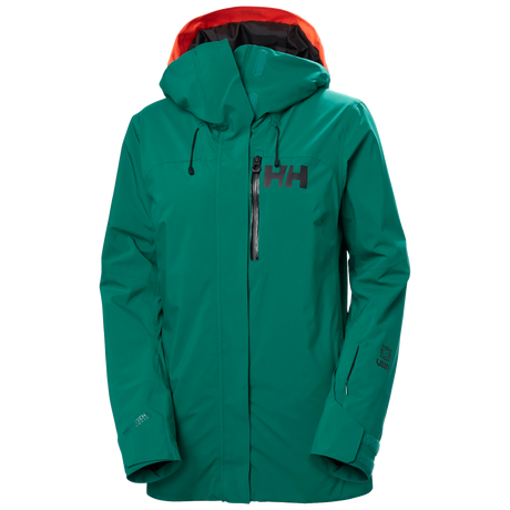 Helly Hansen Women's Powshot Jacket 2025-Snowboard/Ski Clothing-S-439 Emerald-Kunstadt Sports