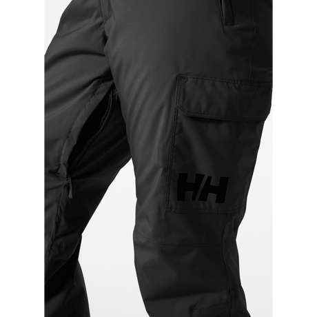 Helly Hansen Women's Switch Cargo Insulated Pant 2025-Snowboard/Ski Clothing-S-990 Black-Kunstadt Sports