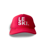 Le Ski Hat Foam Round Brim Snapback